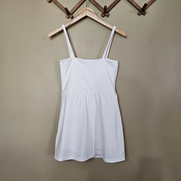 Aéropostale White Athleisure Mini Dress With Built In Shorts | Size S - Picture 3 of 5